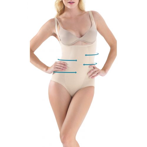 Blackspade Control alakformáló body nude S BS1478-5701