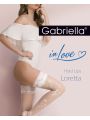 Calze Loretta combfix 20den bialy 1/2
