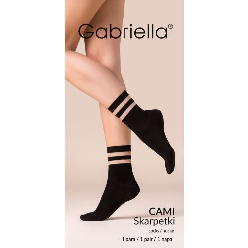 Cami bokánál csíkos bokafix fekete 35-38 Cami bokánál csíkos bokafix fekete 35-38 8964-5205