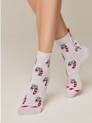 Conte nyuszis női zokni CT2173/nyuszi