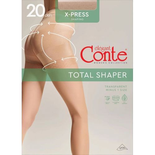 Conte X-Press Total Shaper 20den harisnyanadrág  CTH866
