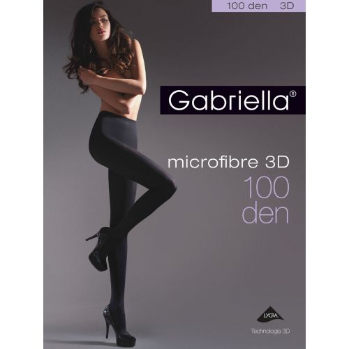 Microfibre 3D 100 den harisnyanadrág 5-ös méret nero 8225-5205