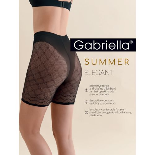 Panties Summer Elegant csipkés alsó 20den melisa M 8782-4803