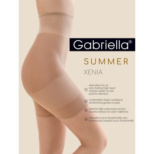 Panties Summer Xenia karcsúsító alsó 20den nero M/L 8784-5204