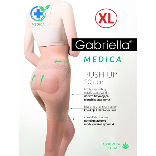 Push-up 20 den alakformáló harisnya XL nero 5 Push-up 20 den alakformáló harisnya XL nero 5 8141-5205