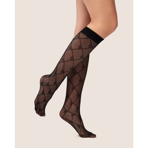 Rima rombuszmintás  térdfix 20den  8882