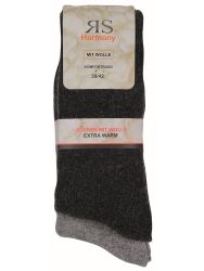 RS Férfi angóra gyapjú bokazokni 2pár/csomag  RS33352