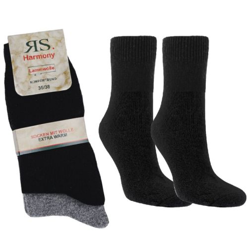 RS Unisex téli gyapjú zokni 2pár/csomag  RS43371