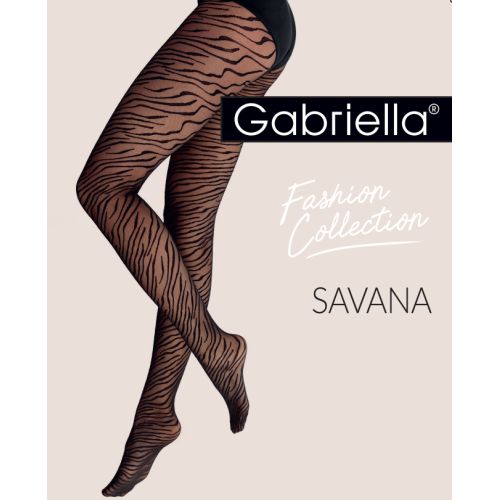Savana zebramintás harisnyanadrág 20den 8329