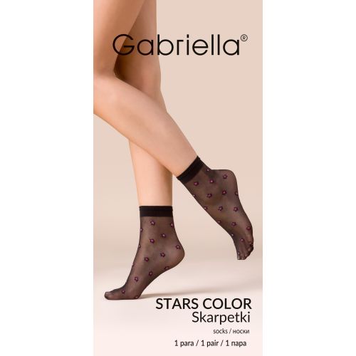 Stars color színes csillagos bokafix Stars color színes csillagos bokafix 8971