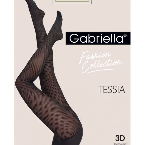 Tessia aprókockás micro 3D harisnyanadrág, 70den 8637