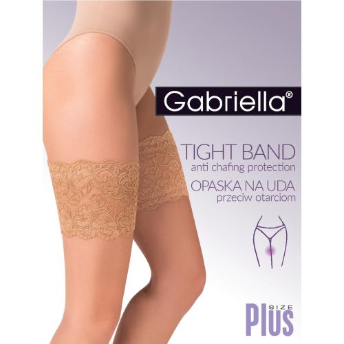 Thigh Band csipke combszalag bézs 1/2 8799-1302