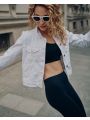 Varrás nélküli leggings fekete L/XL