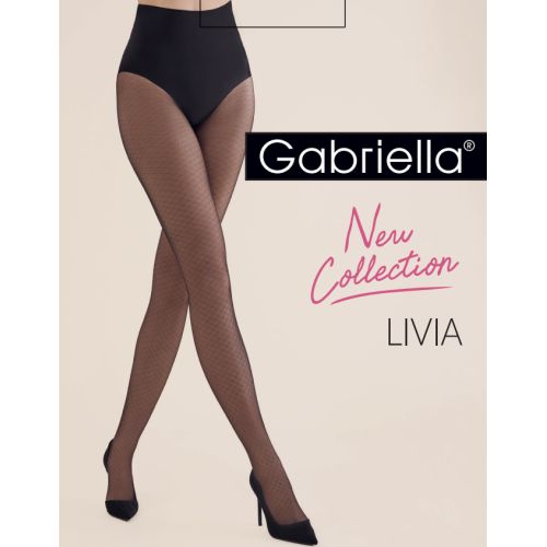 Livia hálómintás harisnyanadrág 20den nero 4 Livia hálómintás harisnyanadrág 20den nero 4 8316-5204