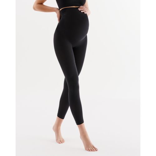 Varrás nélküli kismama leggings fekete S/M Varrás nélküli kismama leggings fekete S/M 8687-5201